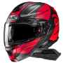 Casque Klapp HJC RPHA91 Blat MC1SF + Kit Bluetooth Smart 21B