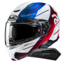 Casque Klapp HJC RPHA91 Blat MC21 + Kit Bluetooth Smart 11B