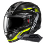 Casque Klapp HJC RPHA91 Carbon Lagos MC3H + Kit Bluetooth Smart 21B