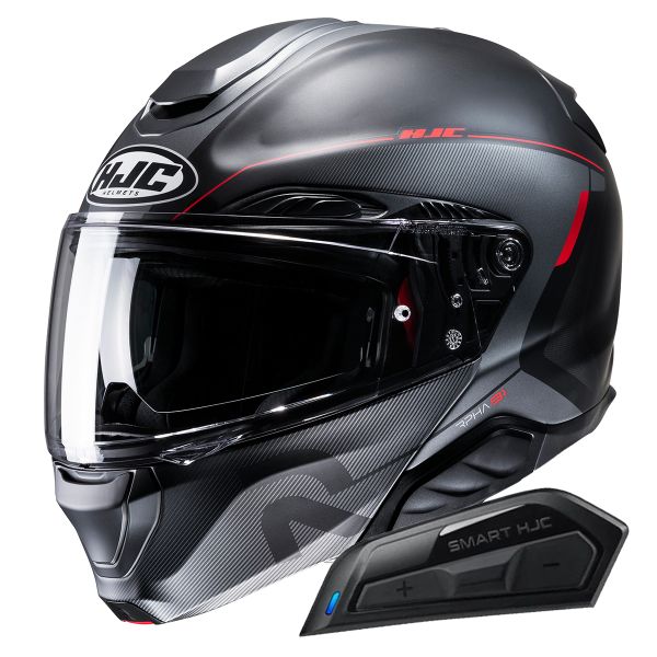 Klapp HJC RPHA91 Combust MC1SF + Kit Bluetooth Smart 11B