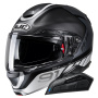 Casque Klapp HJC RPHA91 Rafino MC5SF + Kit Bluetooth Smart 11B