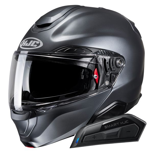 Klapp HJC RPHA91 Semi Flat Anthracite + Kit Bluetooth Smart 11B Klapp HJC RPHA91 Semi Flat Anthracite + Kit Bluetooth Smart 11B