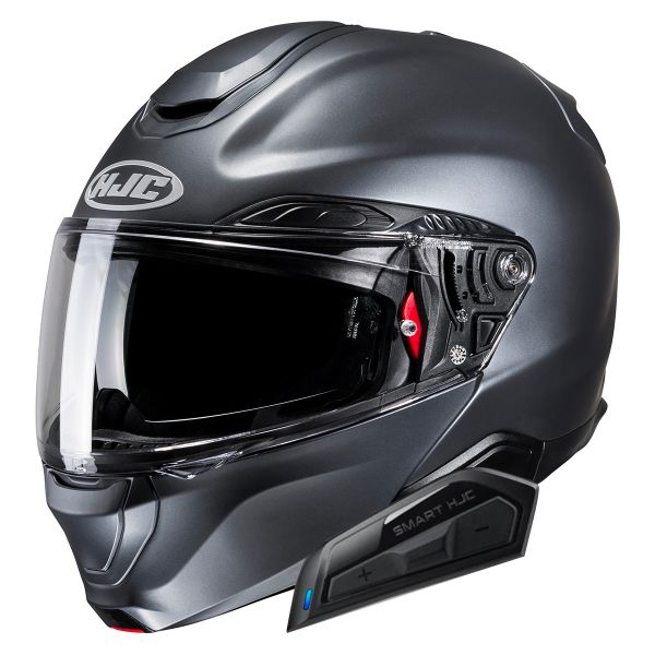 Klapp HJC RPHA91 Semi Flat Anthracite + Kit Bluetooth Smart 21B Klapp HJC RPHA91 Semi Flat Anthracite + Kit Bluetooth Smart 21B