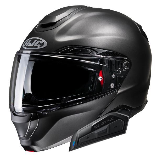 Klapp HJC RPHA91 Semi Flat Titanium + Kit Bluetooth Smart 21B Klapp HJC RPHA91 Semi Flat Titanium + Kit Bluetooth Smart 21B