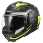 Casque Klapp LS2 Advant II Astral H-V Yellow FF910
