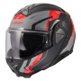 Casque Klapp LS2 Advant II Glide Black Grey Red FF910