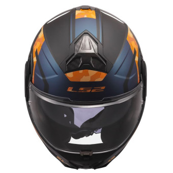 LS2 Advant II Glide Black Orange FF910