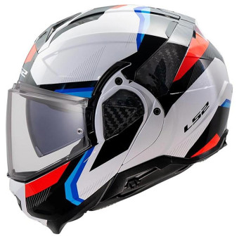 Klapp LS2 Advant II Triple White Blue Red FF910