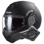 Casque Klapp LS2 Advant Matt Black FF906 + Kit Bluetooth BT Mini