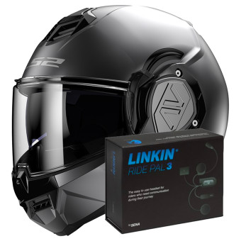 Klapp LS2 Advant Matt Titanium FF906 + Linkin Ride Pal III