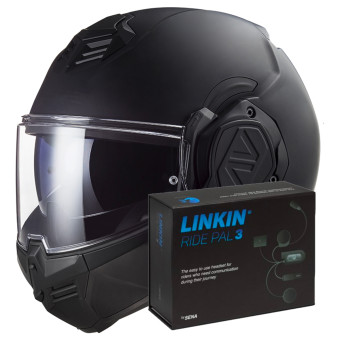 Klapp LS2 Advant Noir FF906 + Linkin Ride Pal III