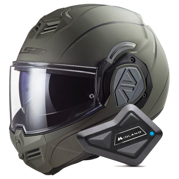 Klapp LS2 Advant Special Matt Sand FF906 + Kit Bluetooth BT Mini Klapp LS2 Advant Special Matt Sand FF906 + Kit Bluetooth BT Mini