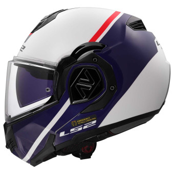 Klapp LS2 Advant Swipe White Blue FF906