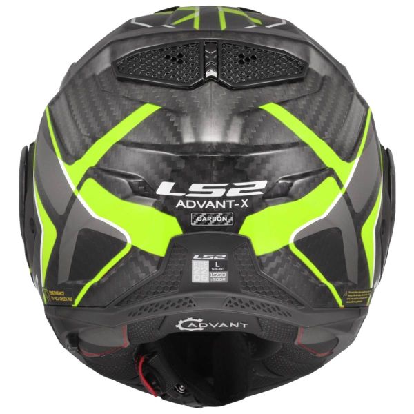 LS2 Advant X C Future II H-V Yellow FF901