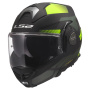 Casque Klapp LS2 Advant X Nova Black H-V Yellow FF901
