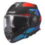 Casque Klapp LS2 Advant X Nova Black Red Blue FF901