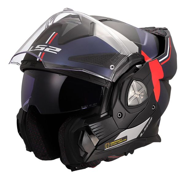 LS2 Advant X Ultra Blue Red FF901