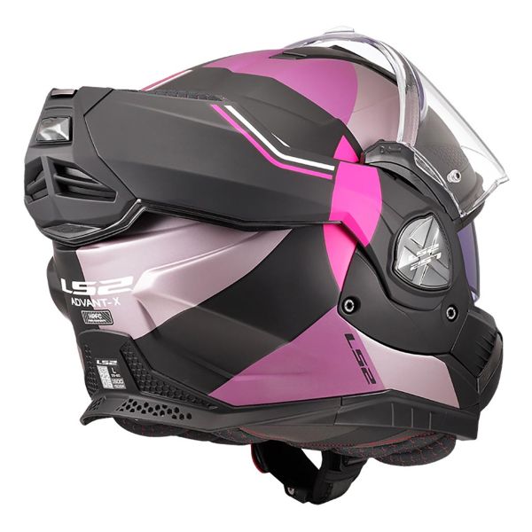 LS2 Advant X Ultra Grau Purple FF901