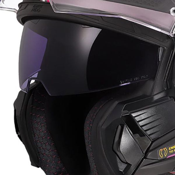 LS2 Advant X Ultra Grau Purple FF901