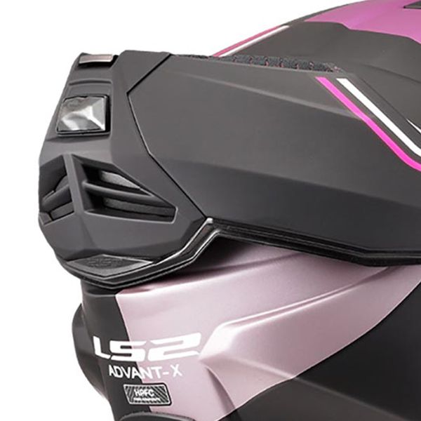 LS2 Advant X Ultra Grau Purple FF901
