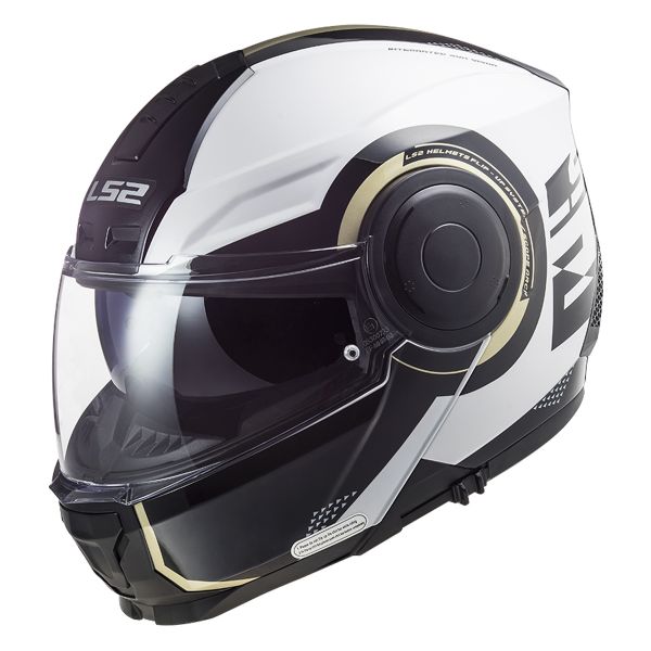 LS2 Scope Arch White Titanium FF902 + Kit Bluetooth 5S Solo