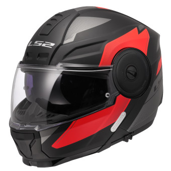 Casque Klapp LS2 Scope II Duria Black Red FF902 Casque Klapp LS2 Scope II Duria Black Red FF902