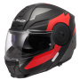 Casque Klapp LS2 Scope II Duria Black Red FF902