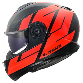 Klapp LS2 Strobe II Code Black Red FF908