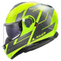 Casque Klapp LS2 Strobe II Code H-Vis Yellow FF908