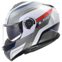 Casque Klapp LS2 Strobe II Monza White Blue Red FF908