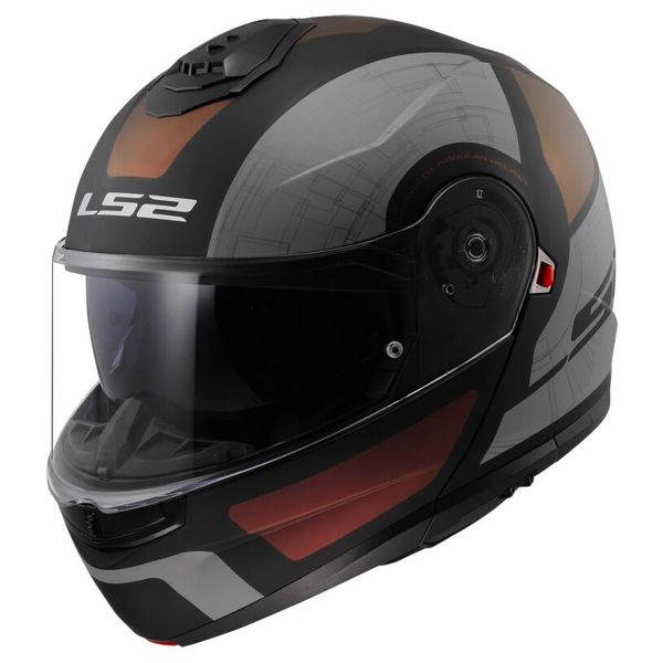 Klapp LS2 Strobe II Orion Matt Black Purple Blue FF908