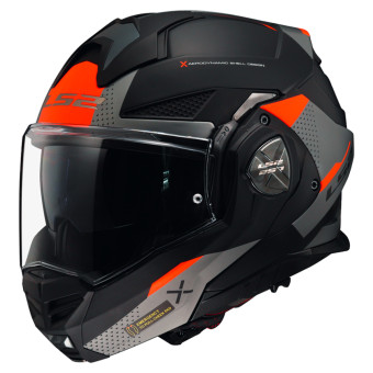 LS2 Advant X Oblivion M. Black Titanium FF901 + Kit Bluetooth 4X Cardo