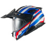 Casque Klapp Nexx X.Lifecountry Westbound Blue Red