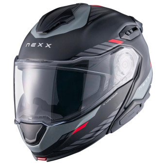 Nexx X.Lifetour Globe Black Red Mat