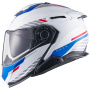 Casque Klapp Nexx X.Lifetour Globe White Blue