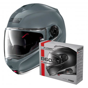 Klapp Nolan N100 5 Classic N-Com Salt Grey 8 + Kit Bluetooth B602R