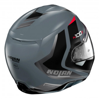 Nolan N100 5 Hilltop N-Com Salt Grey 64 + Kit Bluetooth B602R