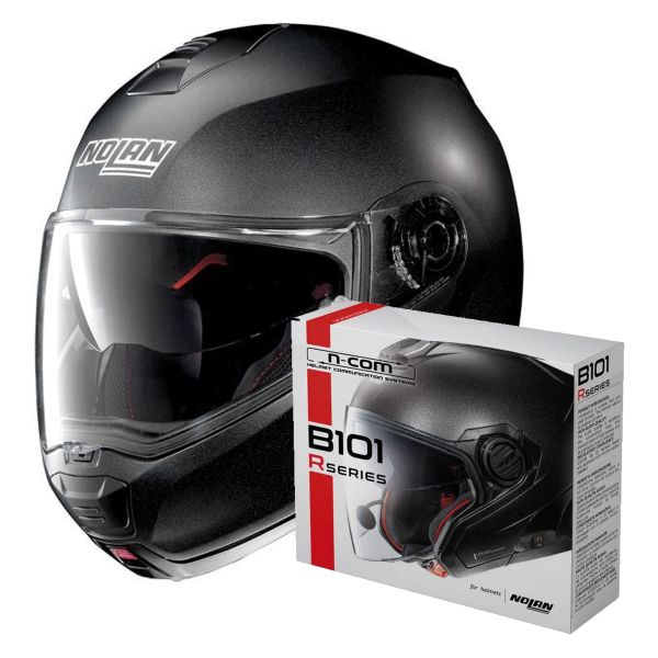 Klapp Nolan N100 5 Special N-Com Black Graphite 9 + Kit Bluetooth B101R