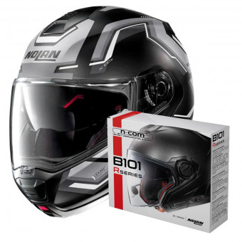 Klapp Nolan N100 5 Upwind N-Com 57 + Kit Bluetooth B101R
