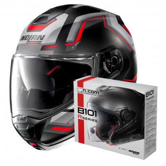 Klapp Nolan N100 5 Upwind N-Com 58 + Kit Bluetooth B101R