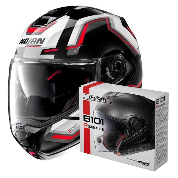 Klapp Nolan N100 5 Upwind N-Com 61 + Kit Bluetooth B101R