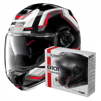 Klapp Nolan N100 5 Upwind N-Com 62 + Kit Bluetooth B101R