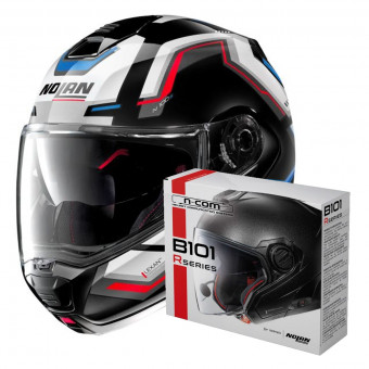 Klapp Nolan N100 5 Upwind N-Com 63 + Kit Bluetooth B101R