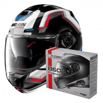 Klapp Nolan N100 5 Upwind N-Com 63 + Kit Bluetooth B602R