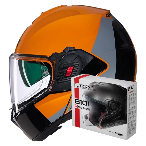 Klapp Nolan N120-1 Grafo 350 + Kit Bluetooth B101R Klapp Nolan N120-1 Grafo 350 + Kit Bluetooth B101R