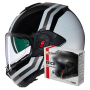 Casque Klapp Nolan N120-1 Lineo 348 + Bluetooth-Kit B101R
