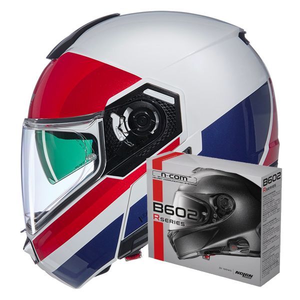 Klapp Nolan N90-3 06 Roboto 345 + Bluetooth-Kit B602R