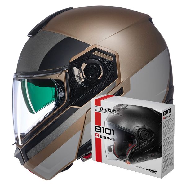 Klapp Nolan N90-3 06 Roboto 347 + Kit Bluetooth B101R