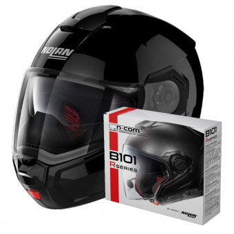 Klapp Nolan N90 3 Classic N-Com Black 3 + Kit Bluetooth B101R