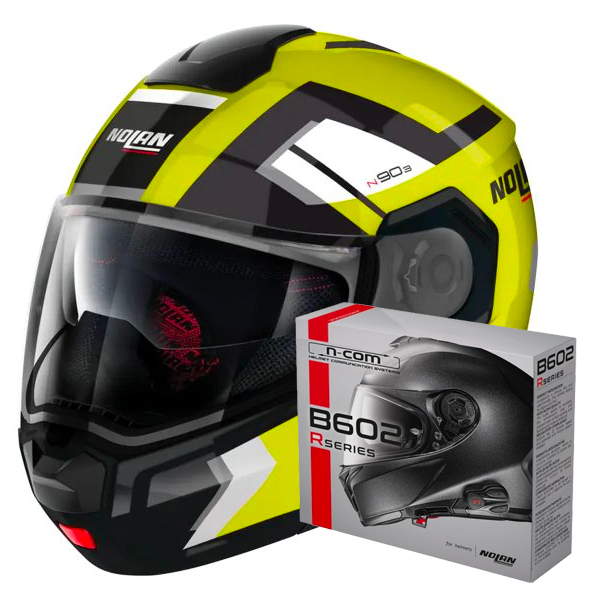 Klapp Nolan N90 3 Lighthouse N-Com 48 + Kit Bluetooth B602R